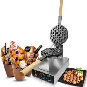 Egg Bubble Waffle Maker Electric