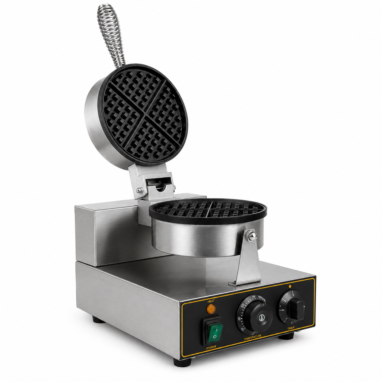 Electric Round Belgium Waffle Maker 5 Electric Round Belgium Waffle Maker