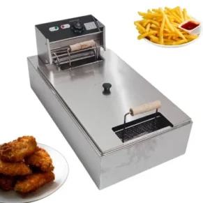 Electric Deep Fryer 12 ltr With Wooden Handle