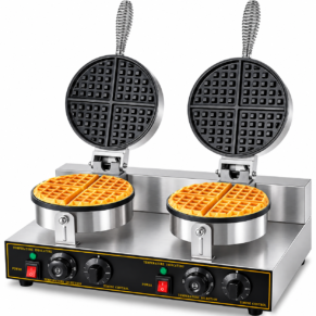 Belgian Waffle Maker Machine Double Head