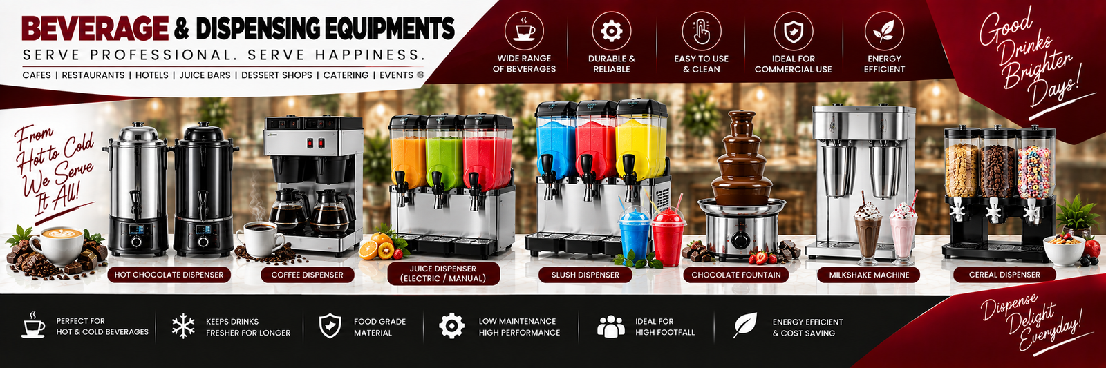 Beverage & Dispensing Equipments