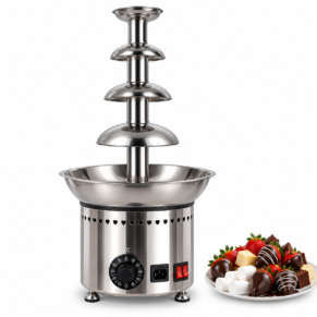 Commercial Chocolate Fountain 4 Step SS
