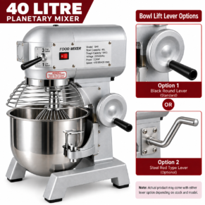 Commercial Planetary Mixer 40 Ltr With Guard