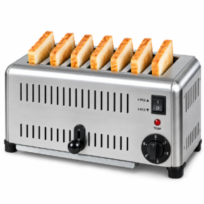 Commercial Popup Bread Toaster 6 Pcs