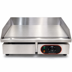 Electric Griddle Plate Plain Top 3Kw Small 818