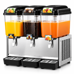 Electric Juice Dispenser Tribble Tank 18 ltr Black