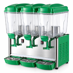 Electric Juice Dispenser Tribble Tank 18 ltr Green