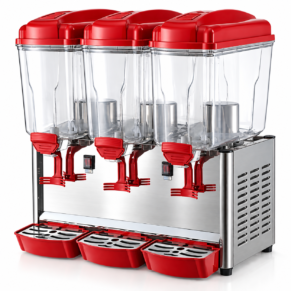 Electric Juice Dispenser Tribble Tank 18 ltr Red