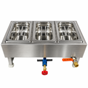 Gas Chocolate Melter Tribble Container
