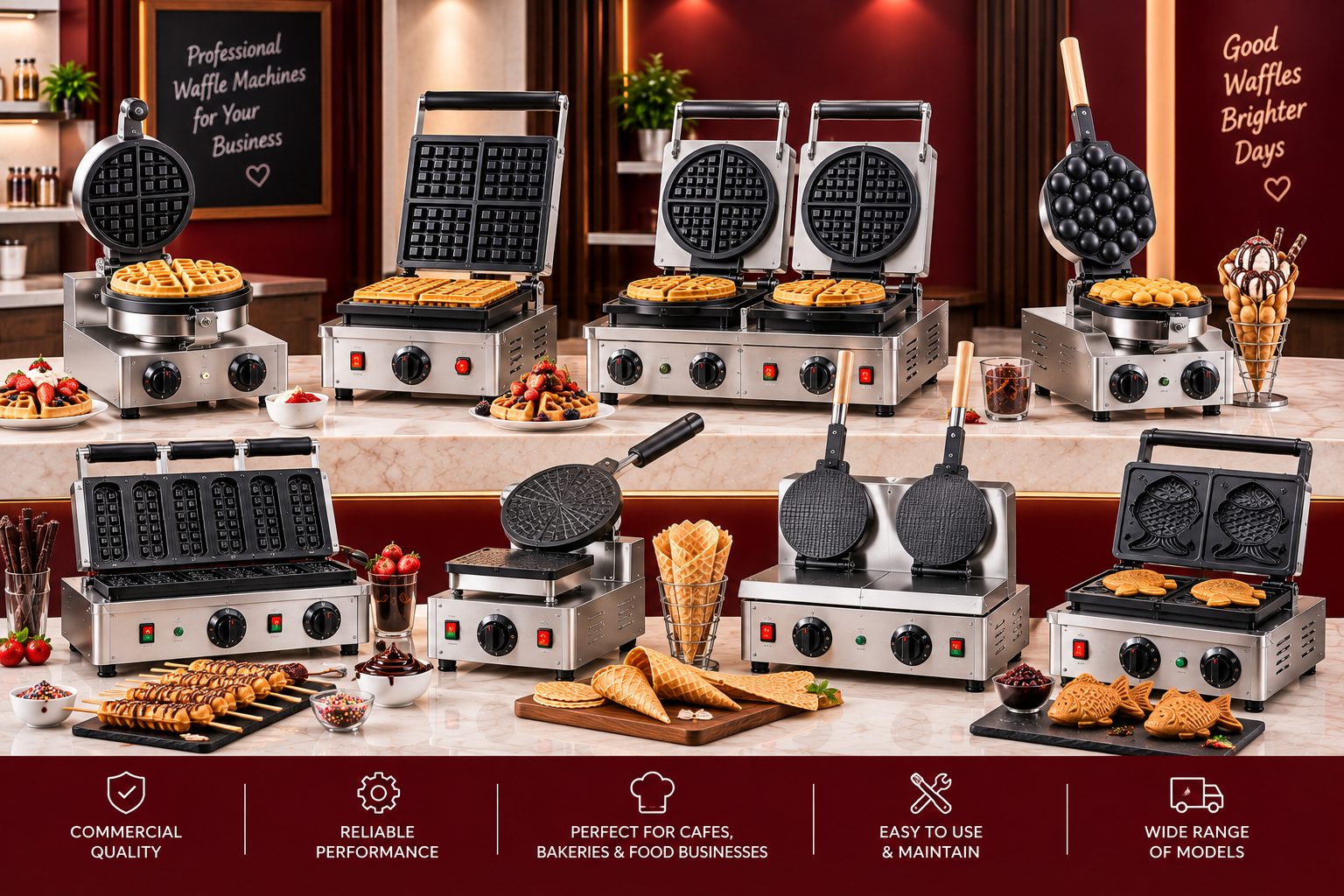 Waffle Making Machine