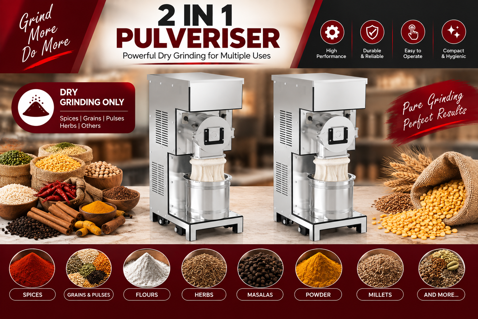 Pulverizes