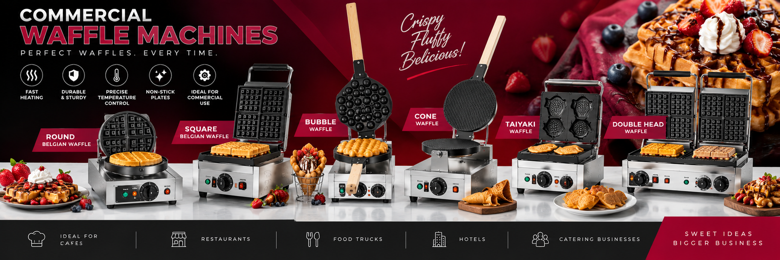 Waffle Making Machine